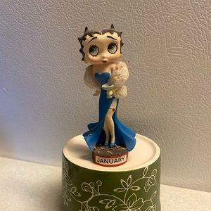 Betty Boop January Figurine